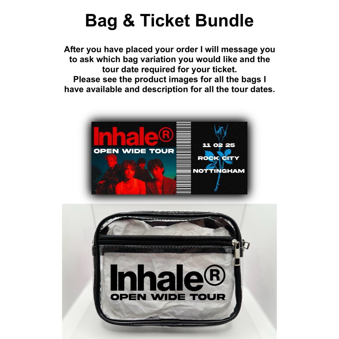 Indie Rock Concert Bag