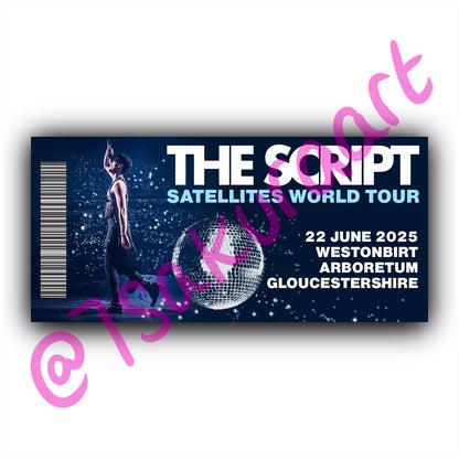 TS 2025 World Tour Souvenir Tickets