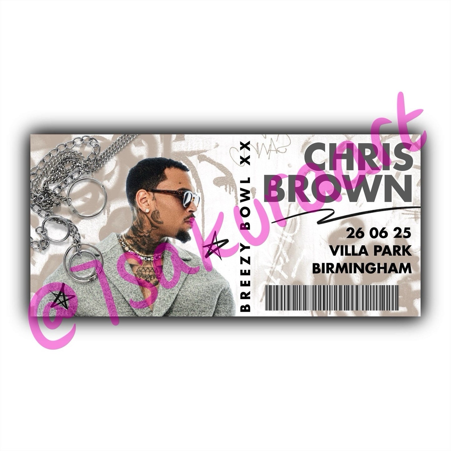 CB 2025 Tour Souvenir Tickets