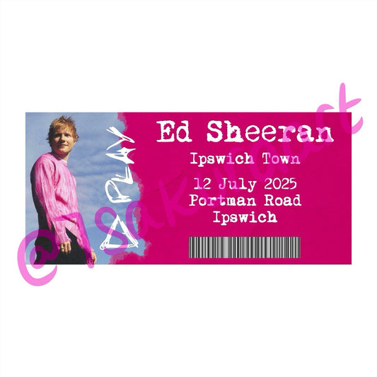 ES 2025 Tour Souvenir Tickets