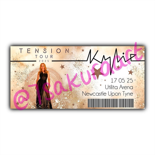 KM 2025 Tour Souvenir Tickets