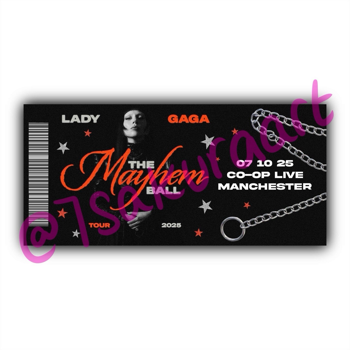 Mayhem 2025 Souvenir Tickets