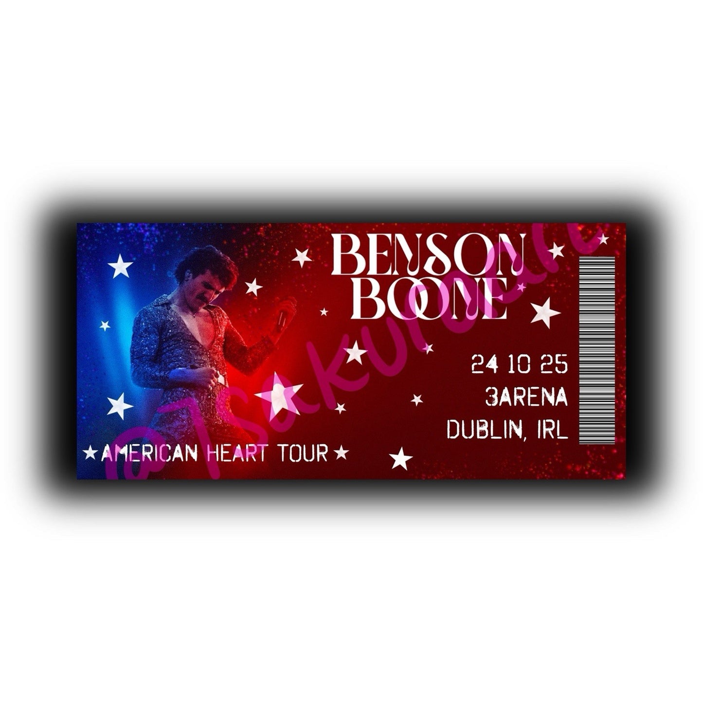BB 2025 Tour Souvenir Tickets