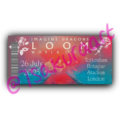 ID Loom Tour 2025 Souvenir Tickets