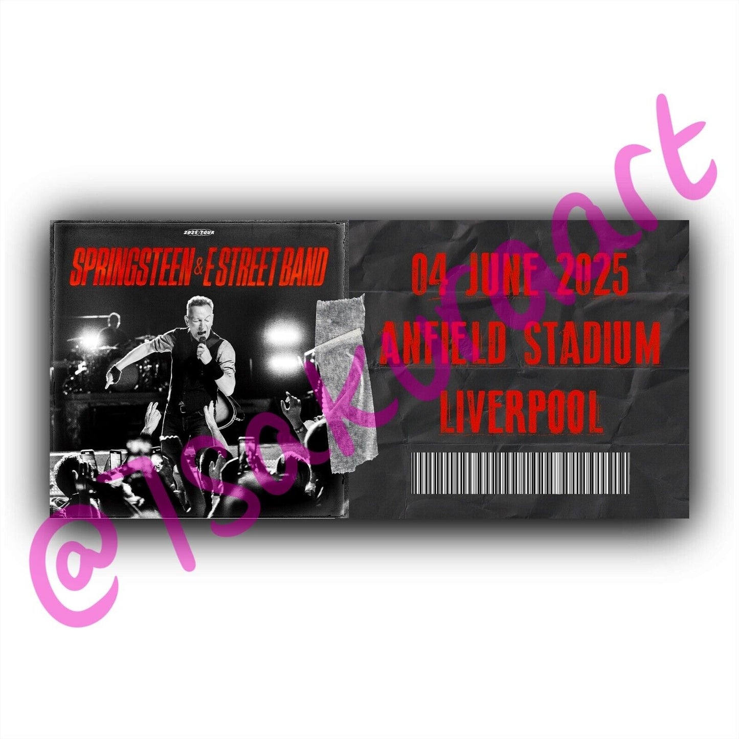 BS 2025 Tour Souvenir Tickets