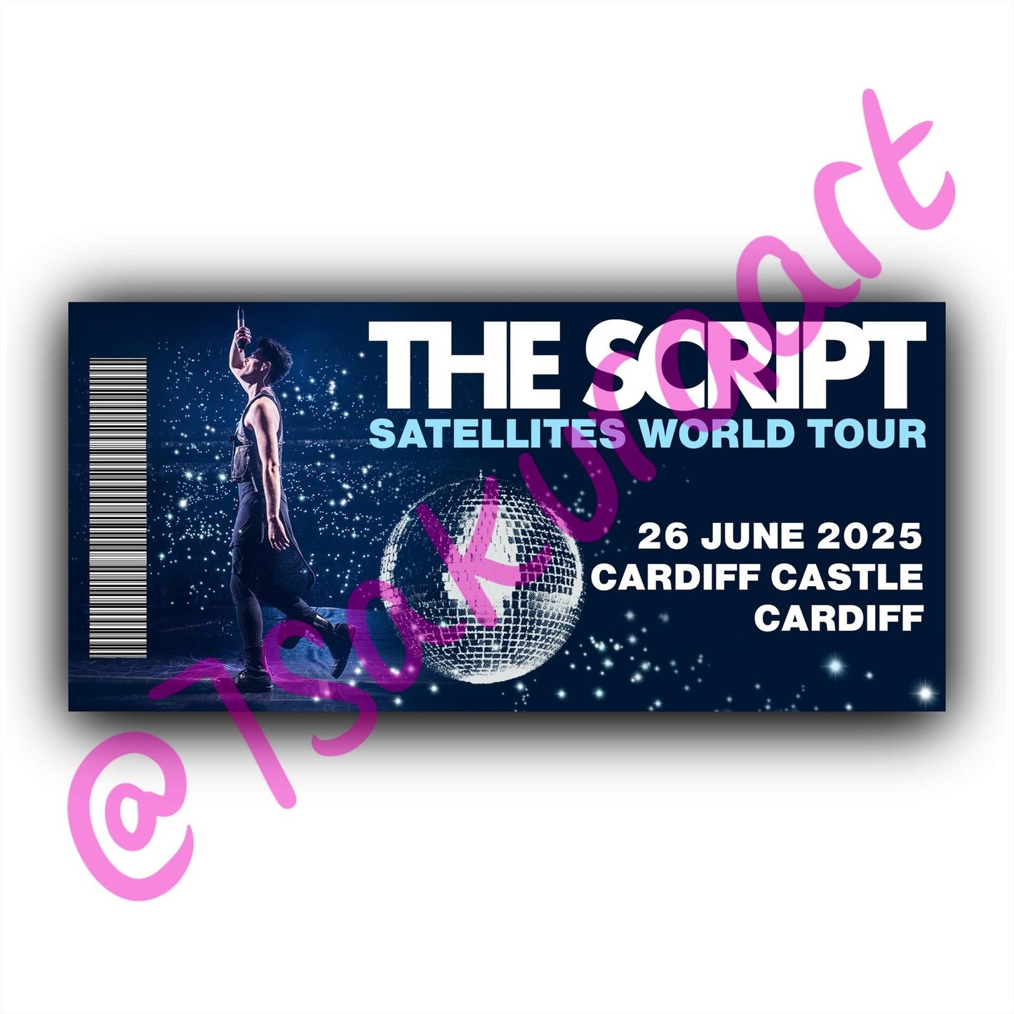 TS 2025 World Tour Souvenir Tickets