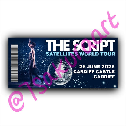 TS 2025 World Tour Souvenir Tickets
