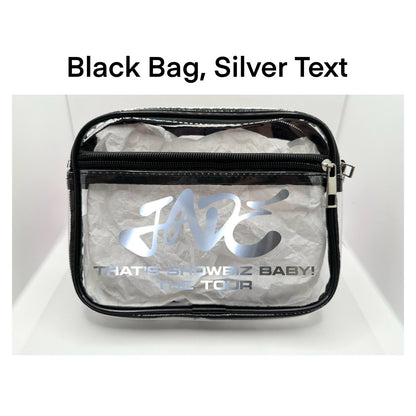 Popstar Concert Bag Clear Stadium Approved PVC Concert Crossbody Bag