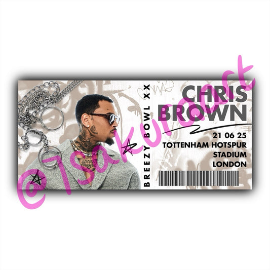 CB 2025 Tour Souvenir Tickets