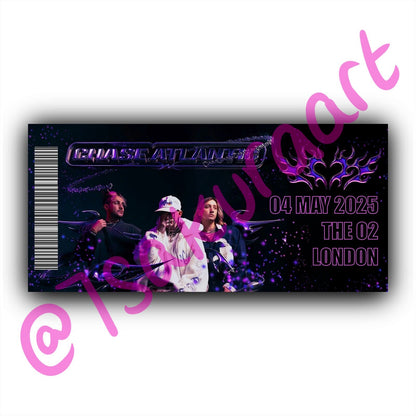 CA 2025 Tour Souvenir Tickets