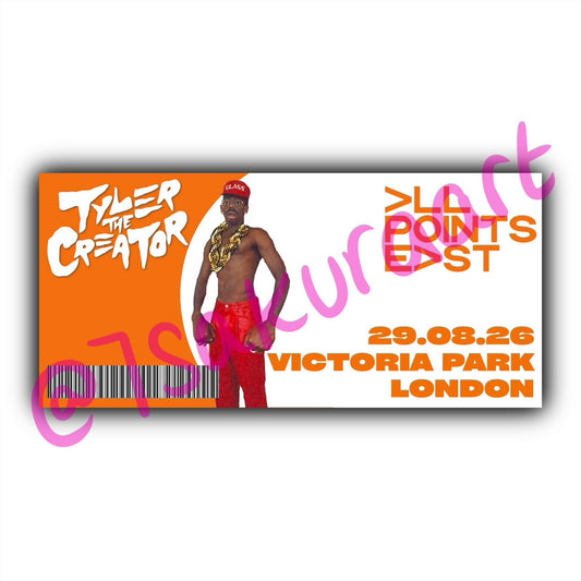 TTC 2026 Tour Souvenir Tickets