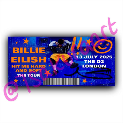 Popstar 2025 Tour Souvenir Tickets
