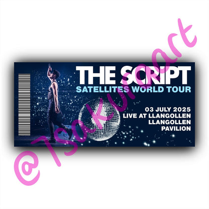 TS 2025 World Tour Souvenir Tickets