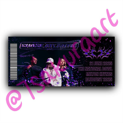 CA 2025 Tour Souvenir Tickets