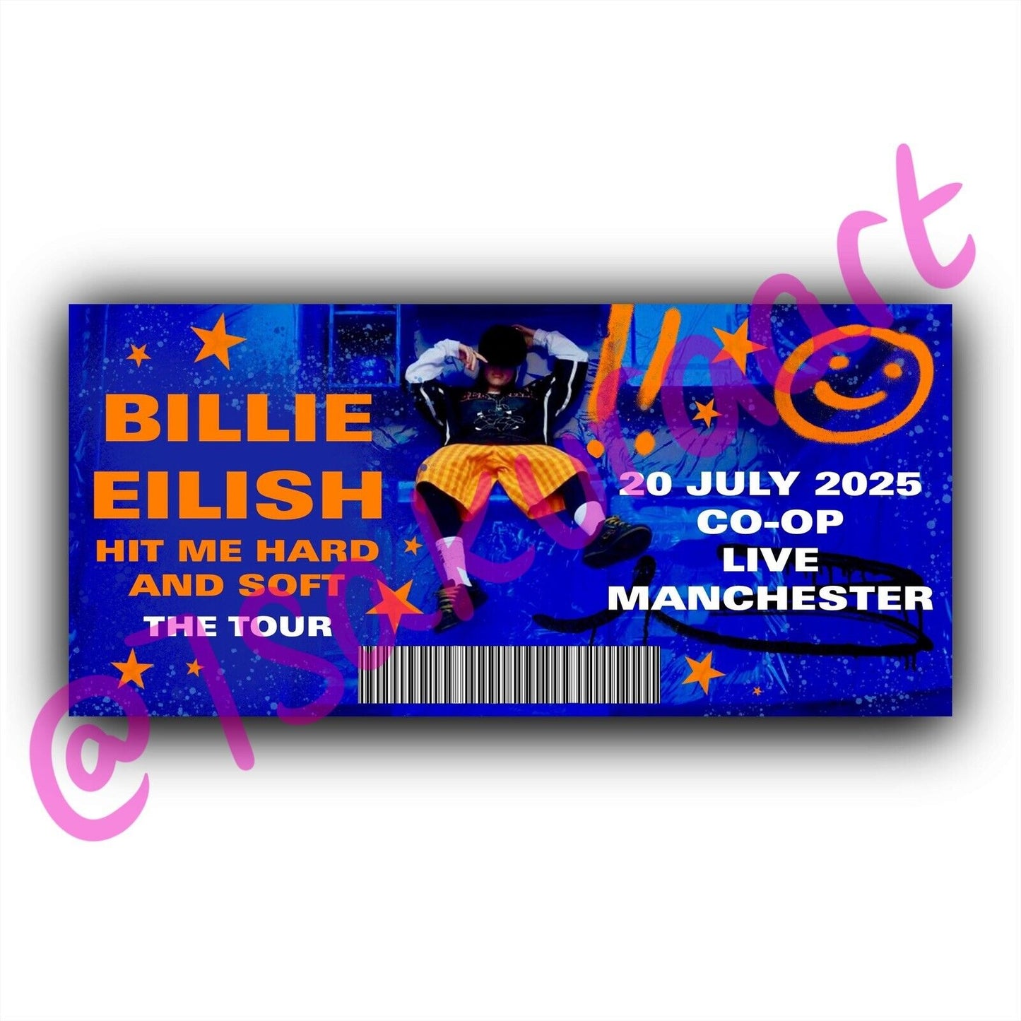 Popstar 2025 Tour Souvenir Tickets