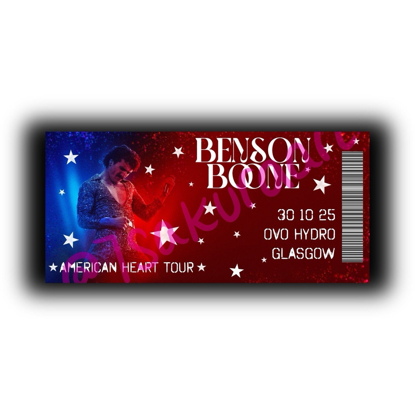 BB 2025 Tour Souvenir Tickets