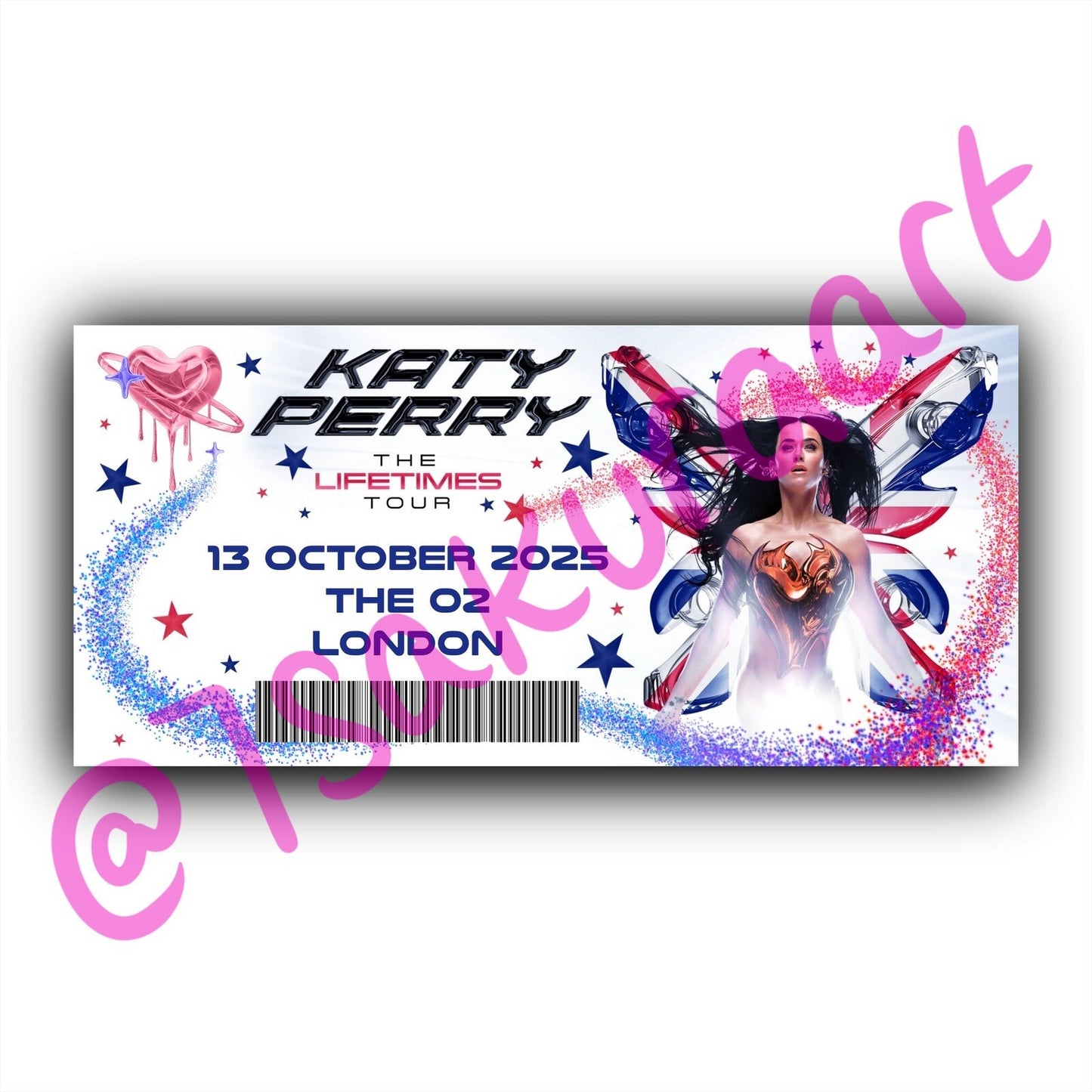 KP 2025 Tour Souvenir Tickets