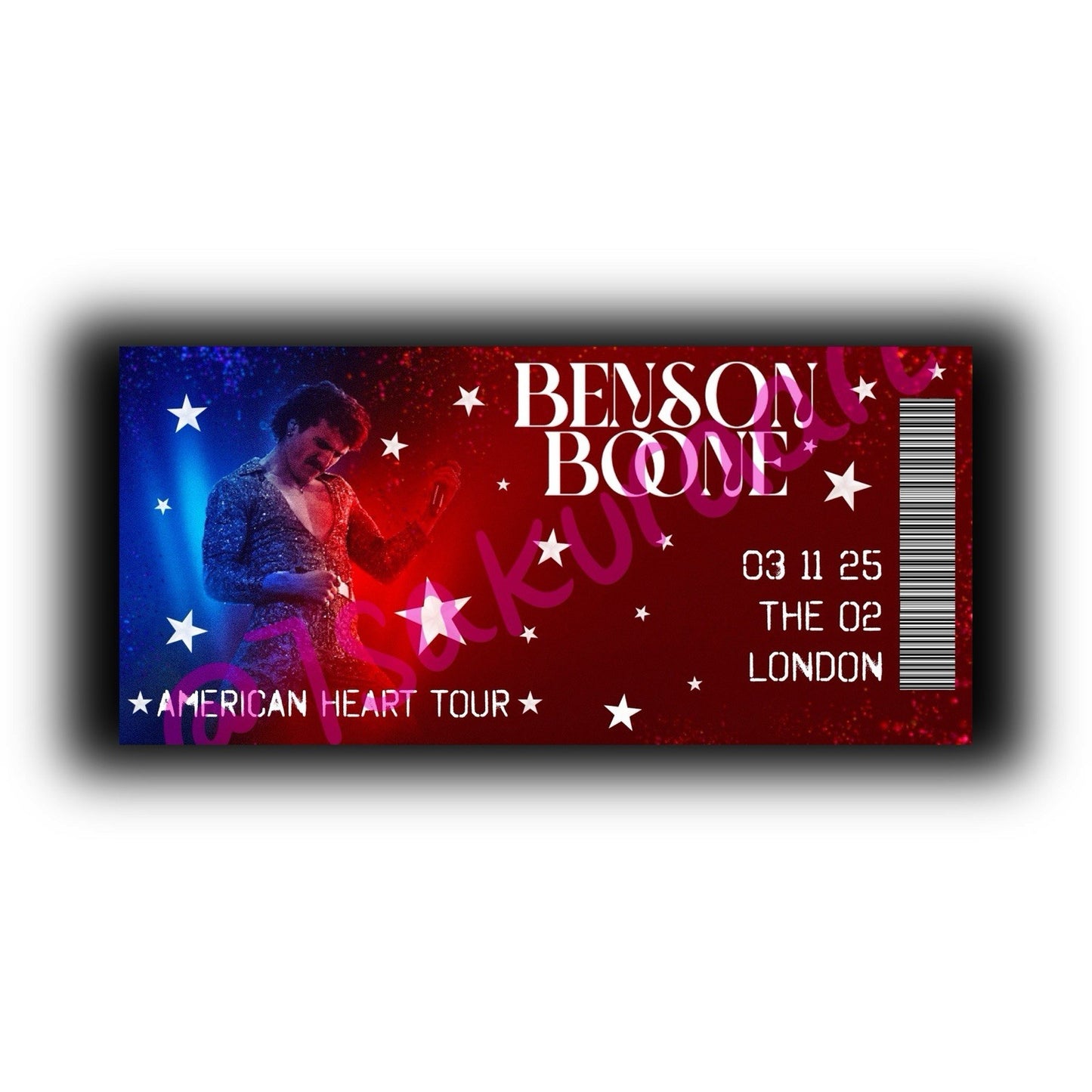 BB 2025 Tour Souvenir Tickets