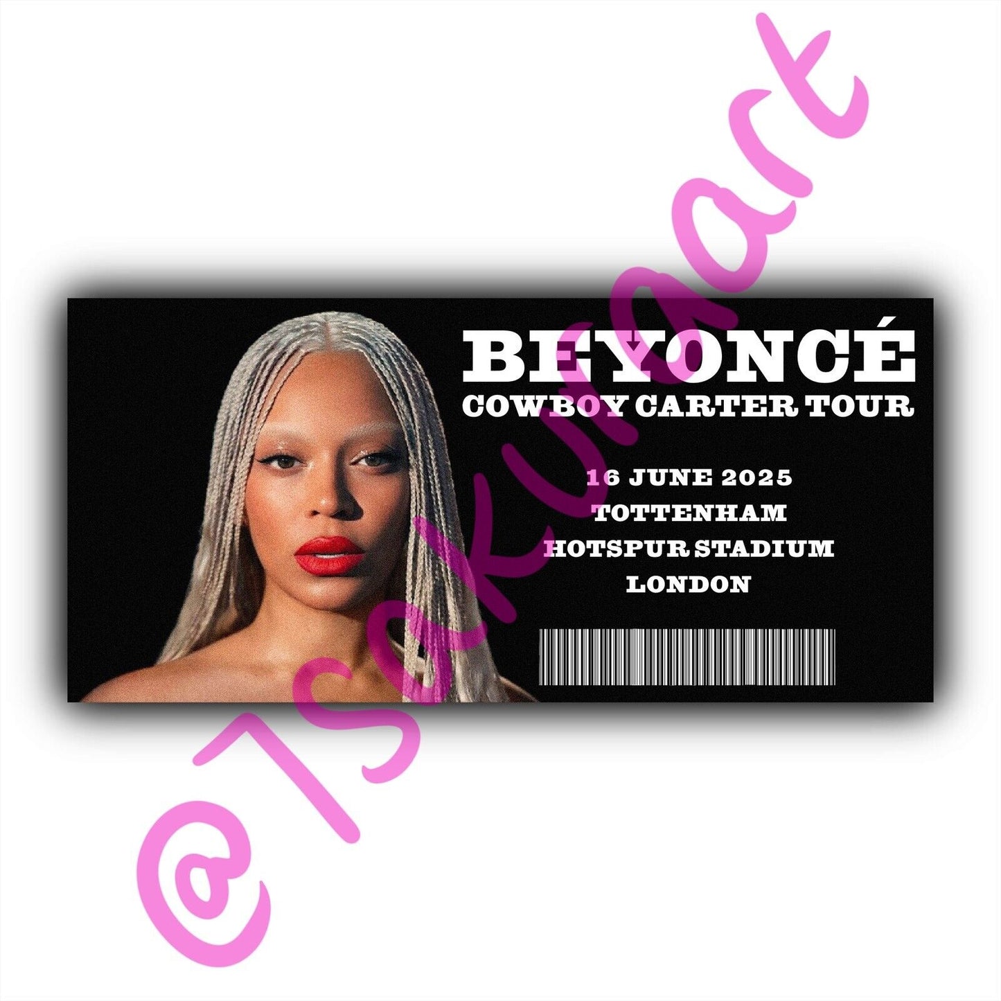 Cowboy 2025 Tour Souvenir Tickets