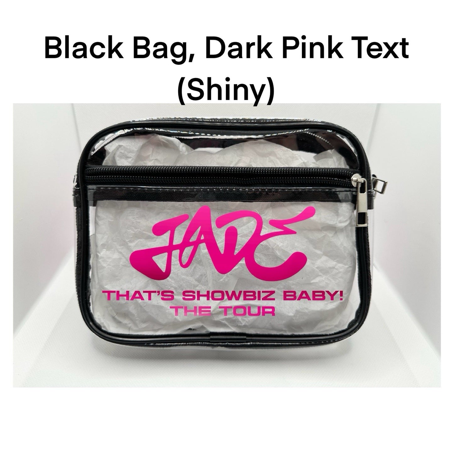 Popstar Concert Bag Clear Stadium Approved PVC Concert Crossbody Bag