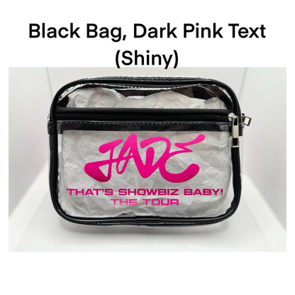 Popstar Concert Bag Clear Stadium Approved PVC Concert Crossbody Bag