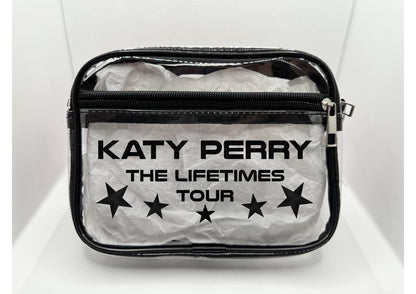 Lifetimes Concert Bag, Clear Stadium Approved PVC Concert Crossbody Bag (Copy)