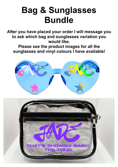 Popstar Concert Bag Clear Stadium Approved PVC Concert Crossbody Bag