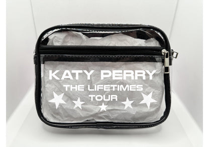 Lifetimes Concert Bag, Clear Stadium Approved PVC Concert Crossbody Bag (Copy)