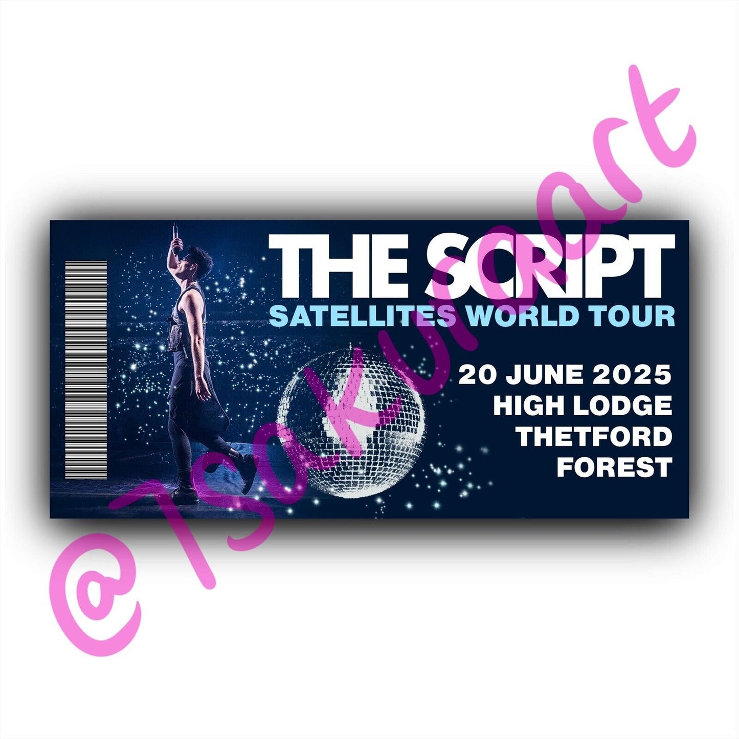 TS 2025 World Tour Souvenir Tickets