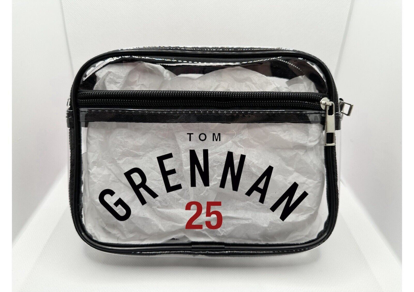 TG 25 Tour Concert Bag, Clear Stadium Approved PVC Concert Crossbody Bag