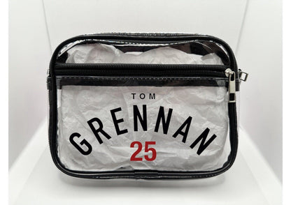 TG 25 Tour Concert Bag, Clear Stadium Approved PVC Concert Crossbody Bag