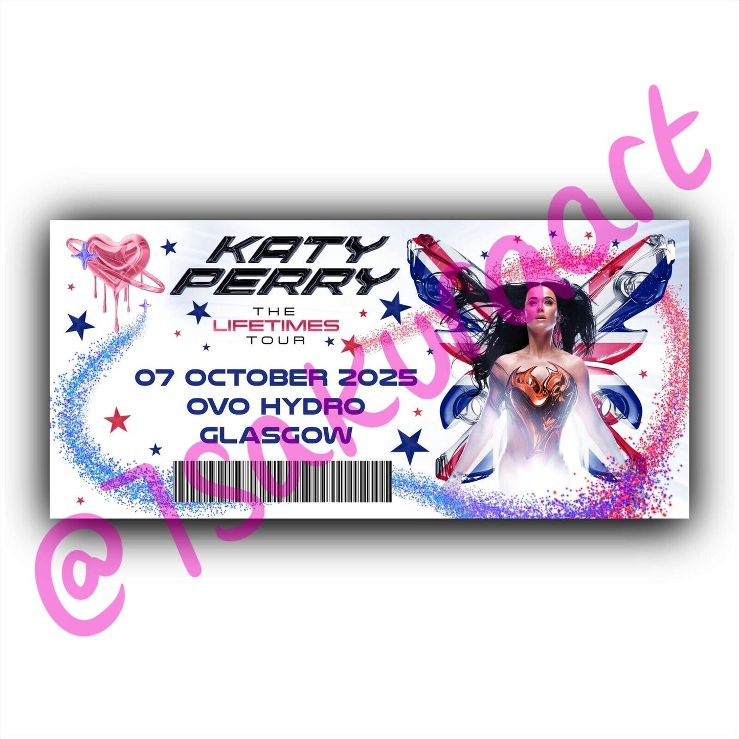 KP 2025 Tour Souvenir Tickets