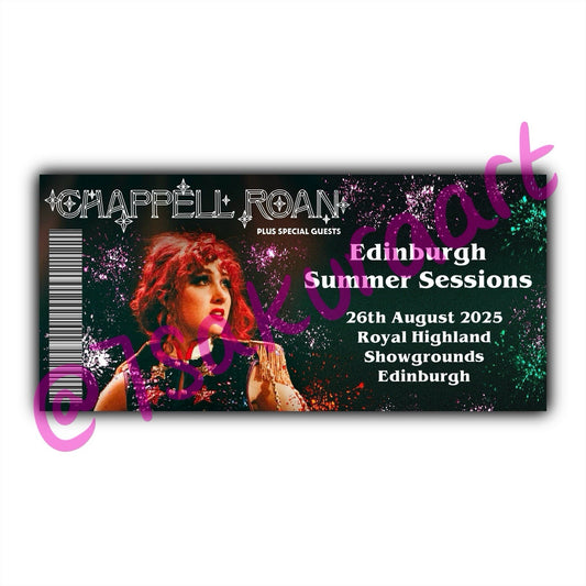 CR 2025 Tour Souvenir Tickets