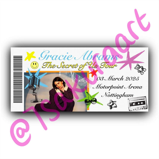 GA 2025 Souvenir Tickets