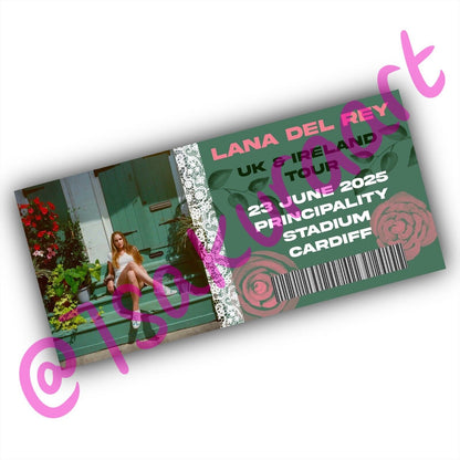 LDR 2025 Tour Souvenir Tickets