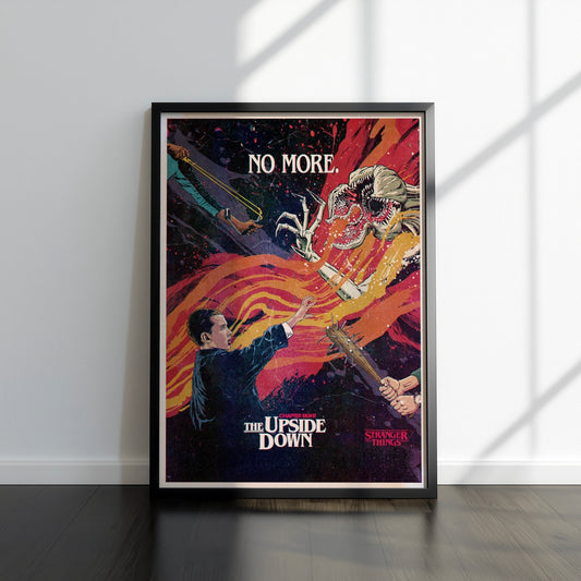 80s Sci-Fi TV Show Inspired Art Print, Season 1