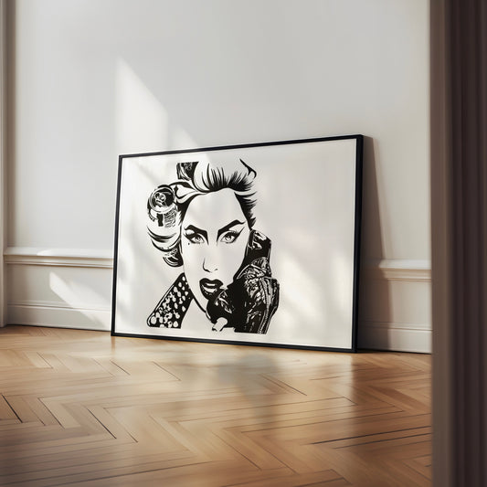 DISCOUNTED A4 Telephone Poster