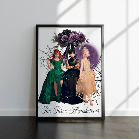 Goth Girl and Friends Poster