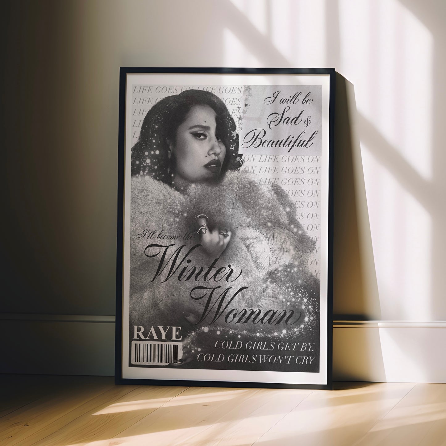 Winter Woman Poster